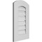 Ekena Millwork Arch Top Surface Mount PVC Gable Vent: Non-Functional, w/ 3-1/2"W x 1"P Standard Frame, 14"W x 22"H GVPAR14X2201SN - alternate 5